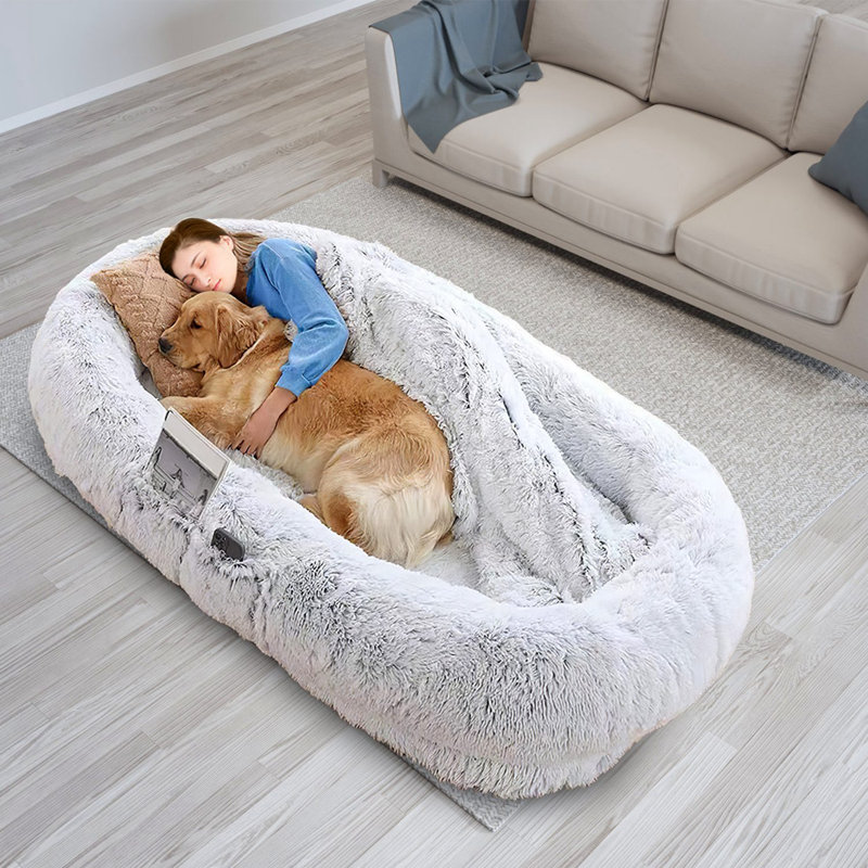Tucker Murphy Pet™ Dog Bed for Humans XLarge Dog Bed Washable Wayfair